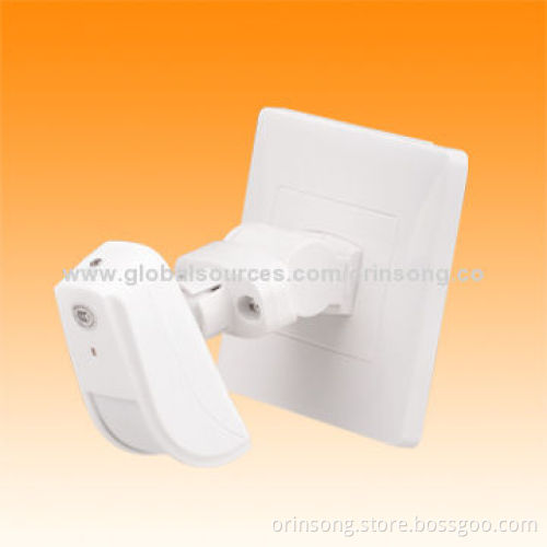 Mini PIR Sensor with 86*86 Mounting Bracket, Detecting Distance Adjustable